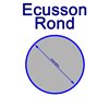 Ecusson brodé rond