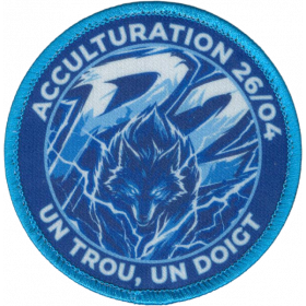 Écusson sublimé rond personnalisé pour sapeurs-pompiers – 8 cm