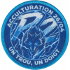 Écusson sublimé rond personnalisé pour sapeurs-pompiers – 8 cm
