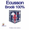 Ecusson brodé blason armée française