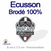 Ecusson brodé blason moto