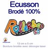 Ecusson brodé rolliers avec découpe laser