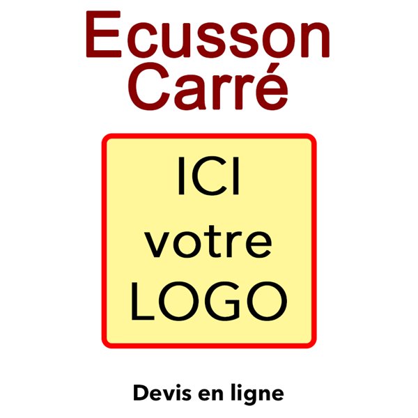 Ecusson brodé personnalisé