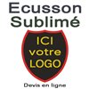 Ecusson imprimé blason
