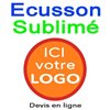 Ecusson imprimé rond sublimation